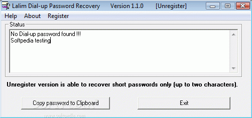 Lalim Dial-up Password Recovery кряк лекарство crack