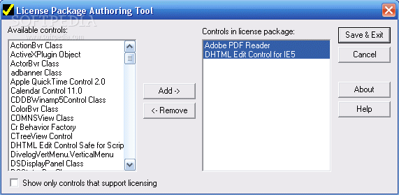 License Package Authoring Tool кряк лекарство crack