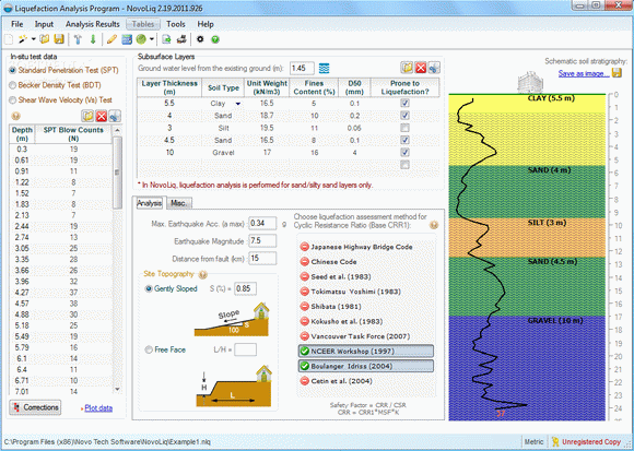 Liquefaction Analysis Program кряк лекарство crack