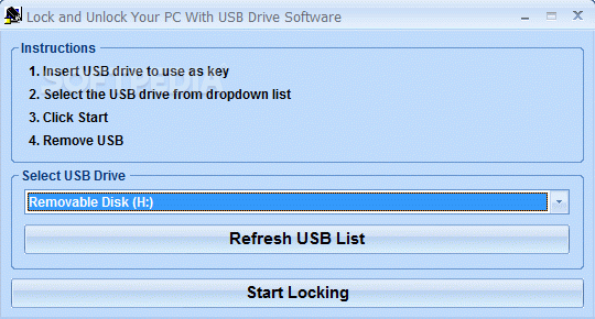 Lock and Unlock Your PC With USB Drive Software кряк лекарство crack