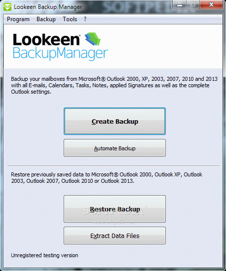 Lookeen Backup Manager кряк лекарство crack