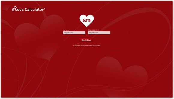 Love Calculator + for Windows 8 кряк лекарство crack