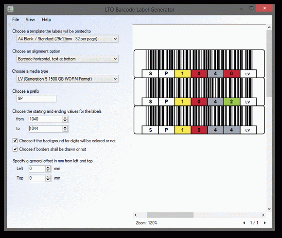 LTO Barcode Label Generator кряк лекарство crack