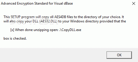 MarshallSoft AES Library for Visual dBase кряк лекарство crack
