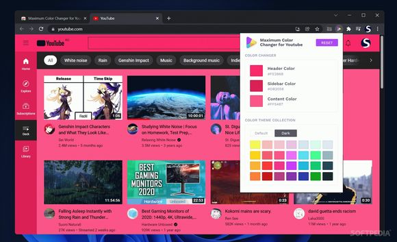 Maximum Color Changer for Youtube кряк лекарство crack