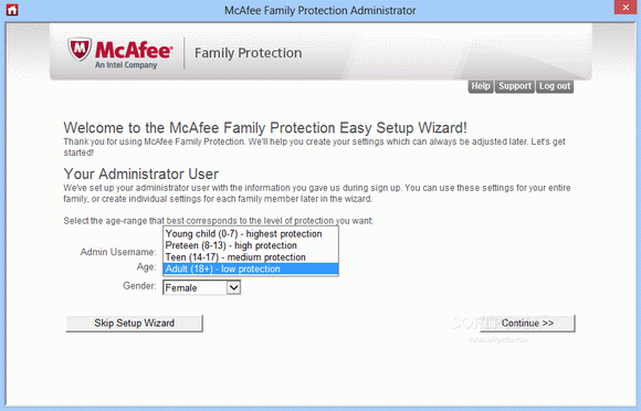 McAfee Family Protection кряк лекарство crack