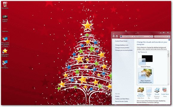 Merry Christmas Windows Theme кряк лекарство crack