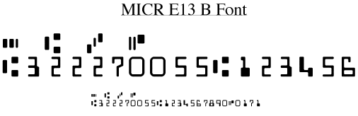 MICR E13B Font кряк лекарство crack