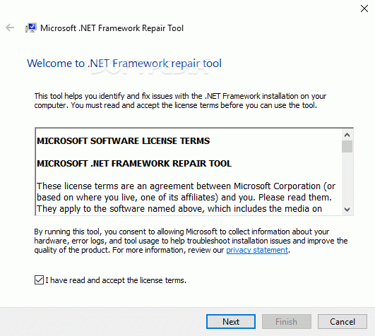 Microsoft .NET Framework Repair Tool кряк лекарство crack