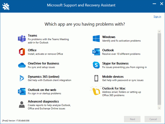 Microsoft Support and Recovery Assistant (SaRA) кряк лекарство crack