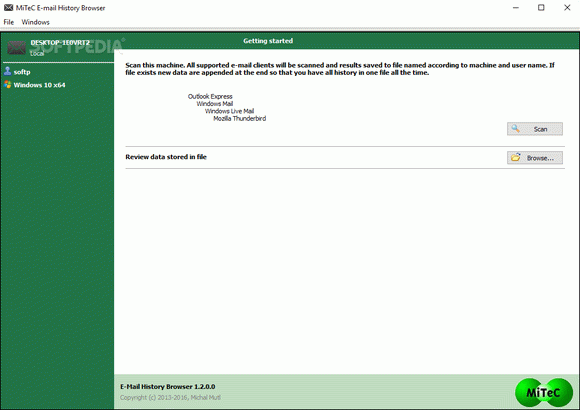 MiTeC E-mail History Browser кряк лекарство crack