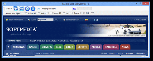 Mobile Web Browser for PC кряк лекарство crack
