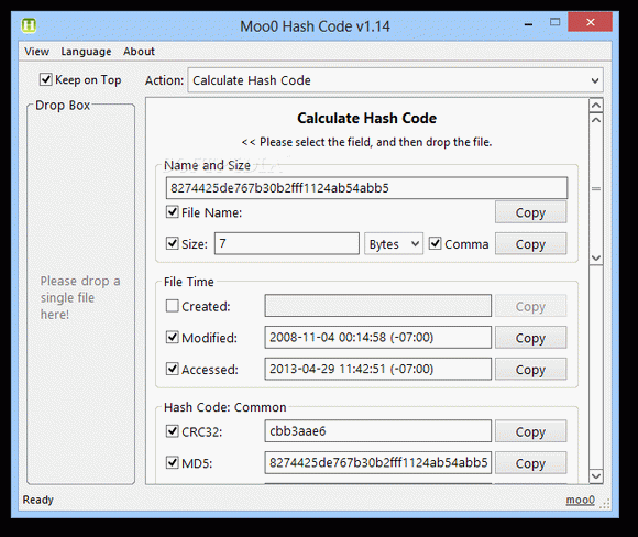 Moo0 Hash Code кряк лекарство crack