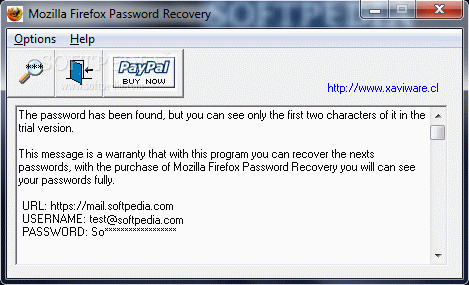 Mozilla Firefox Password Recovery кряк лекарство crack