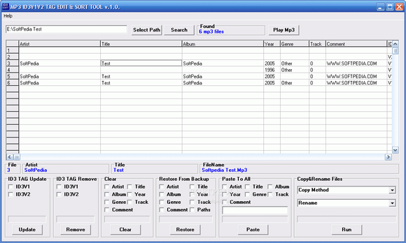 Mp3 ID3v1v2 Tag Edit & Sort Tool кряк лекарство crack