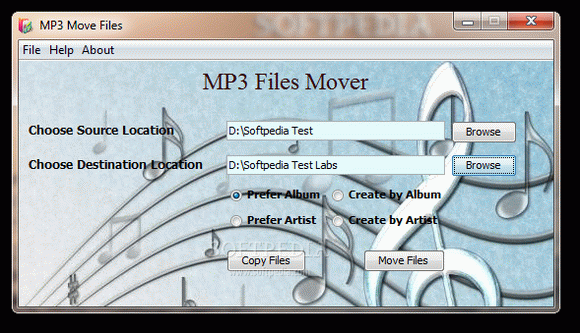 Mp3 file. Move it files.