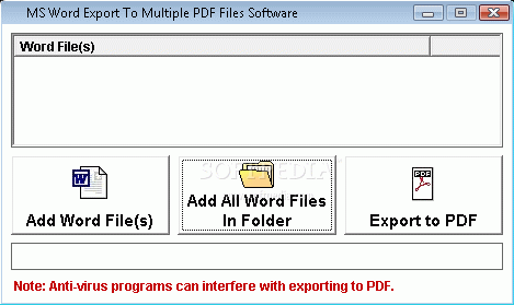 MS Word Export To Multiple PDF Files Software кряк лекарство crack