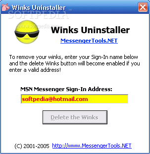 MSN Winks Uninstaller кряк лекарство crack