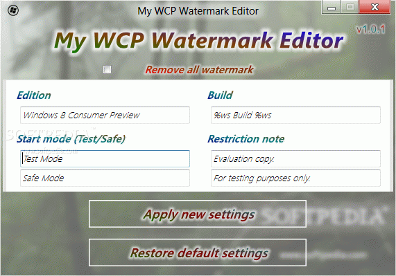 My WCP Watermark Editor кряк лекарство crack