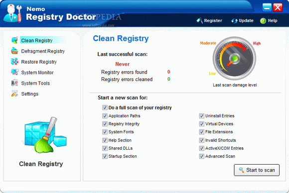 Nemo Registry Doctor кряк лекарство crack