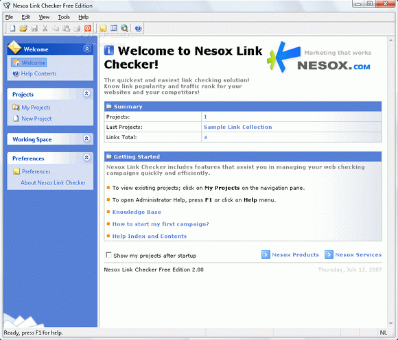 Nesox Link Checker Free Edition кряк лекарство crack