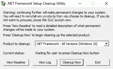.NET Framework Cleanup Tool кряк лекарство crack