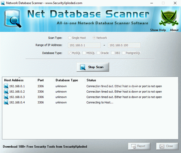Network Database Scanner кряк лекарство crack