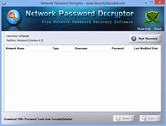 Network Password Decryptor кряк лекарство crack