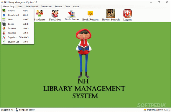 NH Library Management System кряк лекарство crack