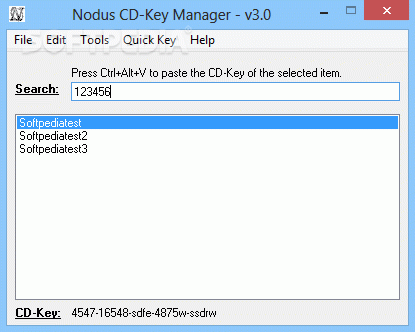 Nodus CD-Key Manager кряк лекарство crack