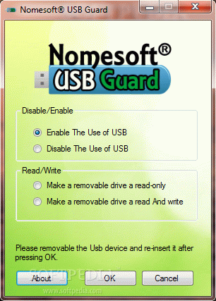 Nomesoft USB Guard кряк лекарство crack