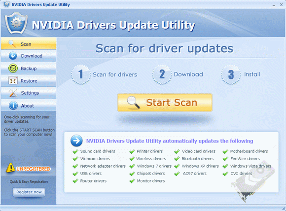 NVIDIA Drivers Update Utility кряк лекарство crack