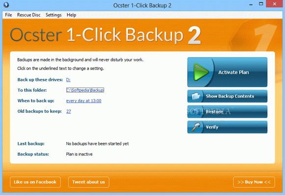 Ocster 1-Click Backup кряк лекарство crack
