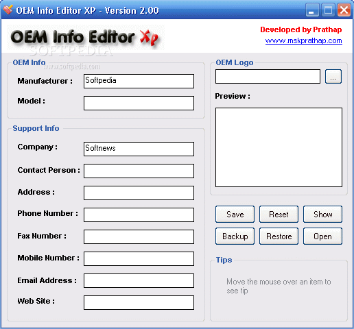 OEM Info Editor XP кряк лекарство crack