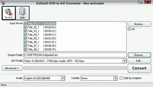 OJOsoft DVD to AVI Converter кряк лекарство crack