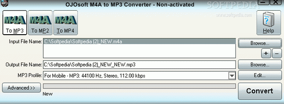 OJOsoft M4A to MP3 Converter кряк лекарство crack