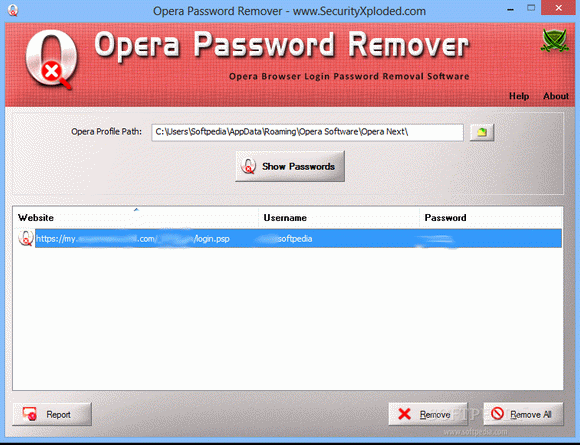 Opera Password Remover кряк лекарство crack