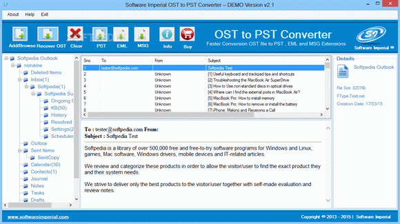 Software Imperial OST to PST Converter кряк лекарство crack