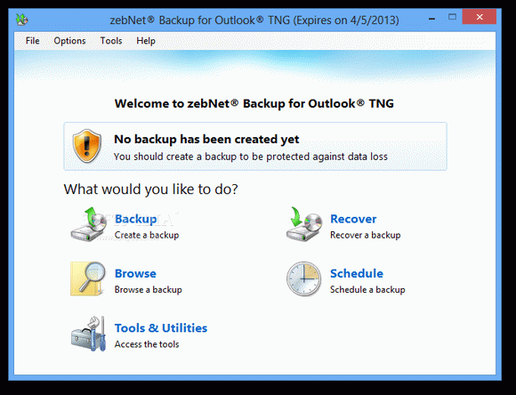 zebNet Backup for Outlook TNG кряк лекарство crack