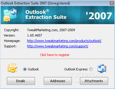 Outlook Extraction Suite 2007 кряк лекарство crack