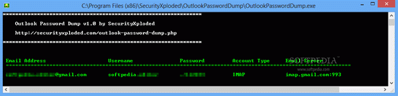 Outlook Password Dump кряк лекарство crack