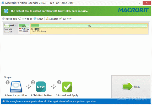 Macrorit Partition Extender Free Edition кряк лекарство crack