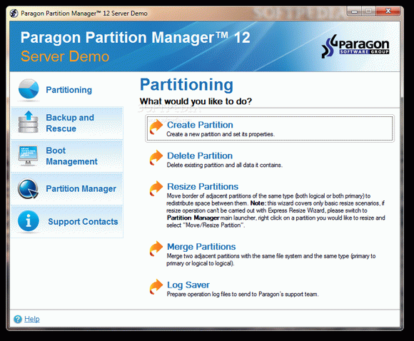 Partition Manager 12 Server кряк лекарство crack