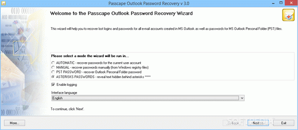 Passcape Outlook Password Recovery кряк лекарство crack