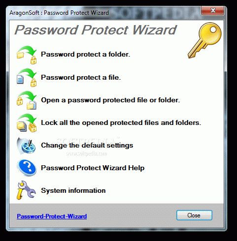 Password Protect Wizard кряк лекарство crack