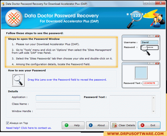 Password Recovery Software For Download Accelerator Plus кряк лекарство crack