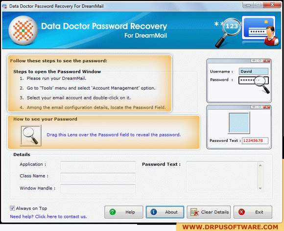 Password Recovery Software For DreamMail кряк лекарство crack