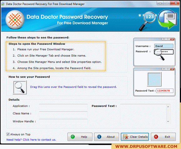 Password Recovery Software For Free Download Manager кряк лекарство crack
