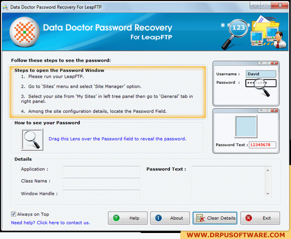 Password Recovery Software For LeapFTP кряк лекарство crack