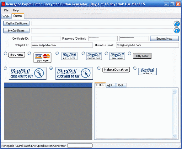 PayPal Batch Encrypted Button Generator кряк лекарство crack